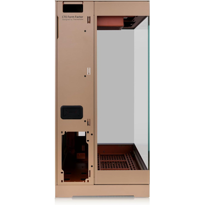 Корпус для ПК Thermaltake CTE E550 TG, Mid Tower, приховані конектори, скло, колір Gravel Sand