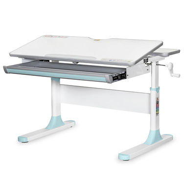 Дитячий стіл Mealux Edmonton Multicolor BL Lite (арт. BD-610 W/MC + BL Lite)