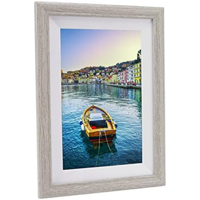 Цифровий фоторамка 10 дюймів з Wi-Fi, дерев'яний, 2K/4K HD IPS 1920x1080, розумний, для передачі фото та відео
