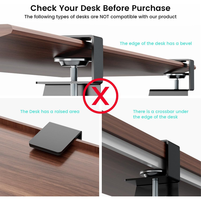 Підставка для клавіатури NearHub, висувна, під стіл, карбоновий дизайн, 65x30 см