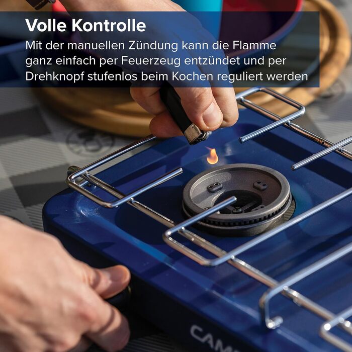 Газовий пальник Campingaz Base Camp Lid R для кемпінгу (Base Camp)