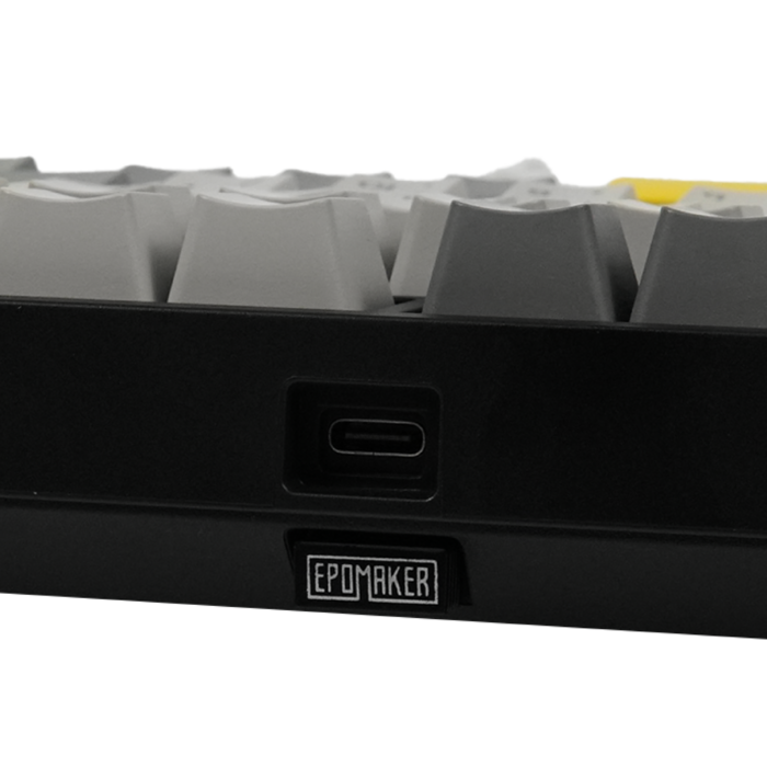 Клавіатура механічна бездротова EPOMAKER TH80 SE Budgerigar V2 Black (TH80-SE-B-BV2)