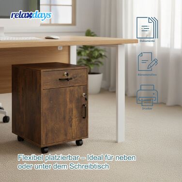 Замкнений роликовий контейнер Relaxdays