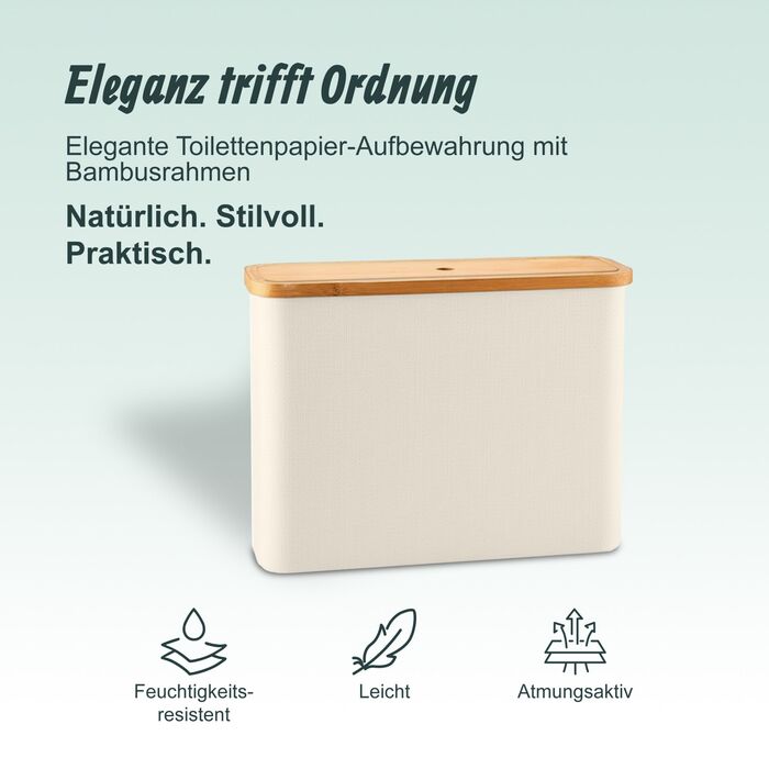 Тримач для туалетного паперу Relaxdays на 12 рулонів