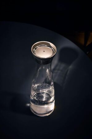 Скляна карафа для води WMF Basic, 1 літр з кришкою, Silikondeckel, CloseUp-Verschluss