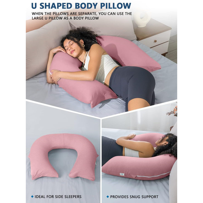 Подушка для читання INSEN, спинка для сидіння в ліжку, для читання, відпочинку, медсестер, дорослих, мам та дітей, подушка для пресу, охолоджуючий тенсел, рожева