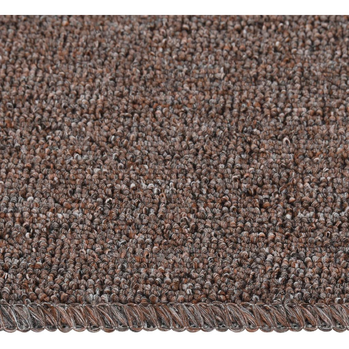 Ступінчастий килимок VidaXL ступінчасті килимки сходові килимки сходовий килимок захист сходів сходовий килимок захист сходів протиковзкий килимок 75x20 см (75x20 см, коричневий), 15 шт.