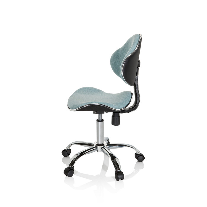 Дитячий письмовий стілець / дитяче крісло KIDDY GTI-3 тканина м'ята hjh OFFICE