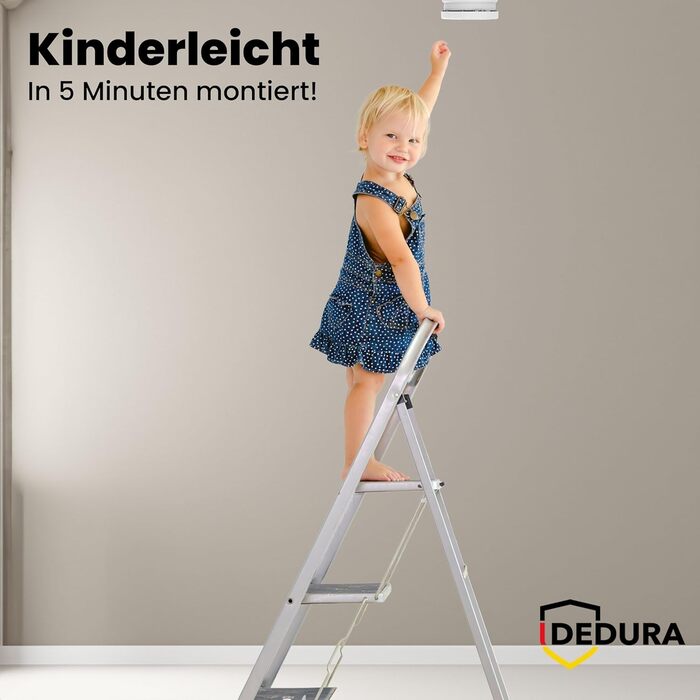 Датчик диму Rauchmelder з 10-річною гарантією, сертифікований BSI за стандартом DIN EN14604, з батарейкою 9V (набір 3 шт.)