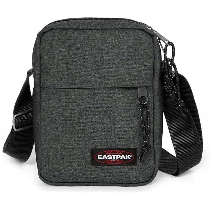 Сумка через плече Eastpak THE ONE, 63 см, 59 л чорна джинсова одинарна