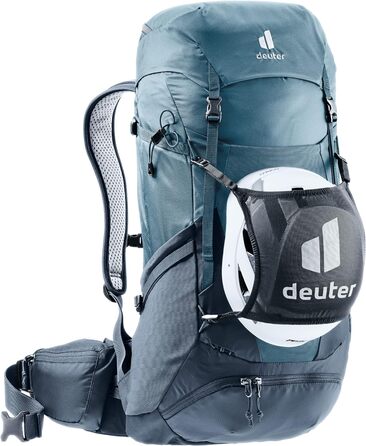 Туристичний рюкзак deuter Futura Pro 36, чорно-графітовий одинарний з атлантичним чорнилом