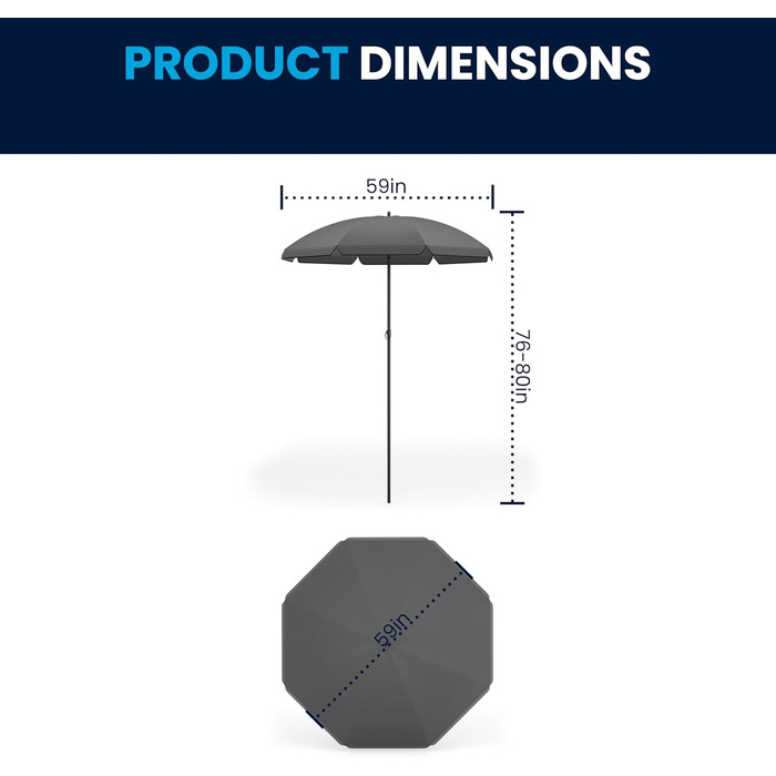 Садовий набір меблів Flash Furniture Nantucket 6 предметів коричневий: стіл, парасоля та 4 складані стільці (чорні)