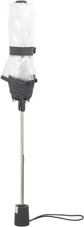 Парасолька Carlo Milano прозора комплект з 2-х автоматичних кишенькових парасольок з прозорим дахом, Ø 100 см (жіночий парасольку)