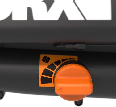 WORX WG505E: Електричний повітродув та пилосос для листя 3000W – 3-в-1 (повітродув, пилосос, мульчер) з мішком 45л – швидкість 335 км/год, об'єм 600 м³/год