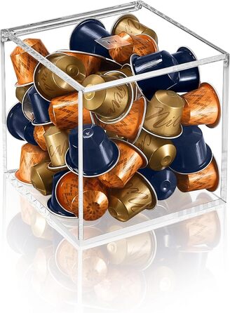 Контейнер для капсул Nespresso VIEW Cube - стильна та зручна організація капсул кави (50 шт.)