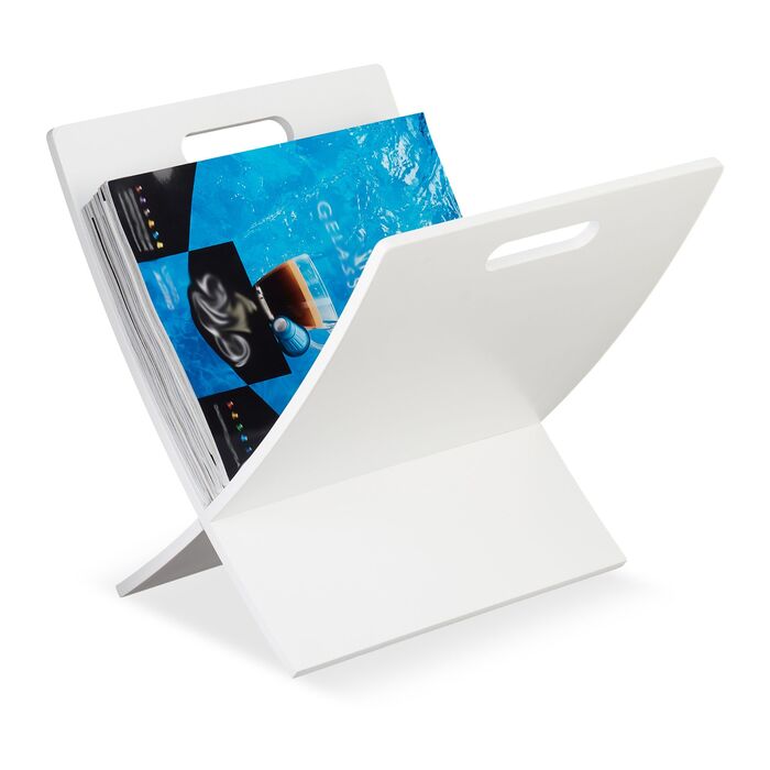 Підставка для газет з дерева Relaxdays