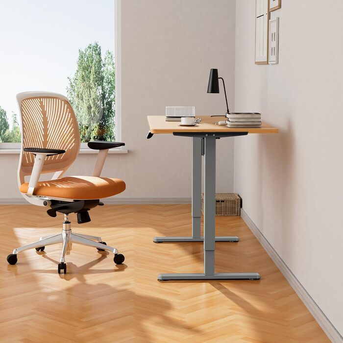 Рама для столу ErGear з регулюванням висоти, 4 пам'яті, сіра