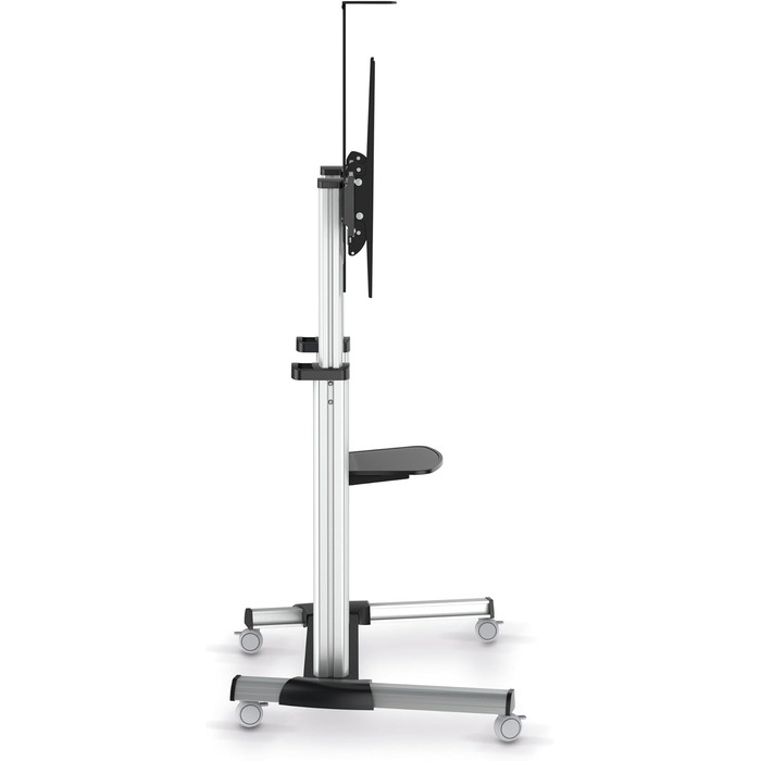 Підставка для телевізора Conecto TV Stand - мобільна, поворотна, регульована по висоті, 55-100 дюймів, модель LM-FS03G, срібна