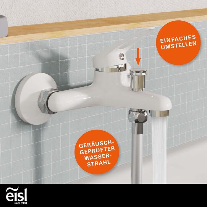 Змішувач для ванни EISL SPEED Chrom NI023SCR - суміш батарея для ванни, хром