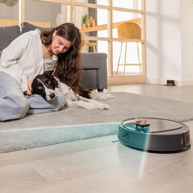 Робот-пилосос Cecotec Conga 7690 Immortal: лазерна навігація, 7000Pa, 4-в-1 (пилосос, миття, моп), силіконова щітка