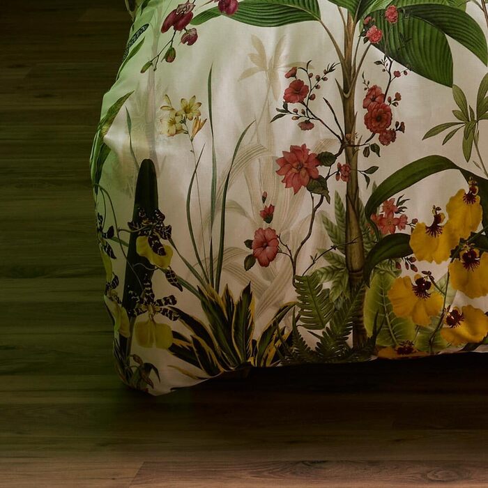 Постільна білизна fleuresse Mako атласна Bed Art S Tamworth різнокольорова см (1 підодіяльник 200 х 220 см 2 наволочки 80 х)