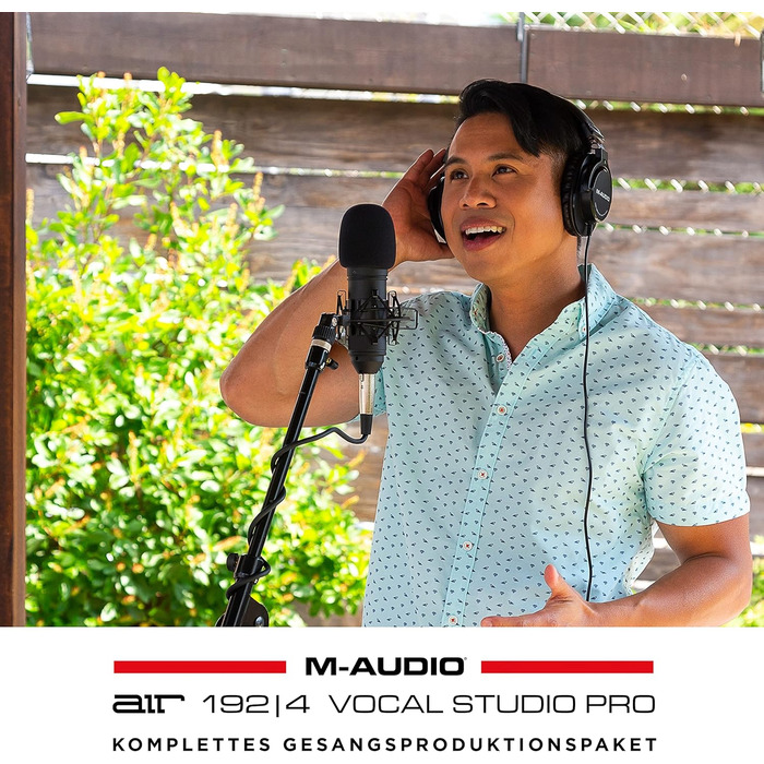 M-Audio Air 192|6: USB аудіоінтерфейс для професійного запису (2 XLR/Line входи, софт в комплекті)