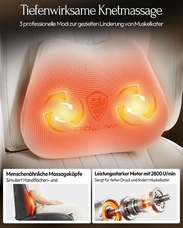 Ігровий крісло Dowinx з масажем, ергономічний дизайн, підтримка попереку та шиї, до 135 кг, шкіряне, чорний