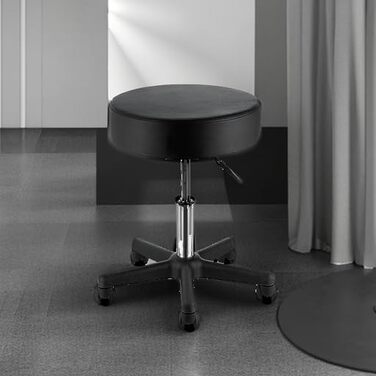 Сідло-стілець VEVOR 500x500x460 мм, регульована висота 460-605 мм, вантажопідйомність 181 кг, для офісу, стоматології, салонів, лабораторій