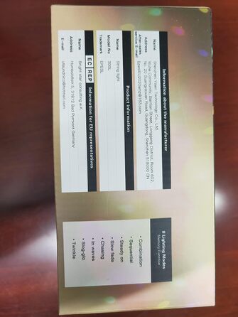 Гірлянда світлодіодна Herbst 35м, 320 LED, фіолетова, для Хелловіну, Різдва, вечірки, саду, дому. Водостійка, 8 режимів, з пам'яттю.