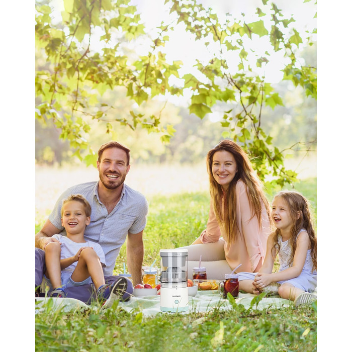 Електрична прес для цитрусових: соковитискач для апельсинів, лимонів та інших цитрусових (USB, портативний)