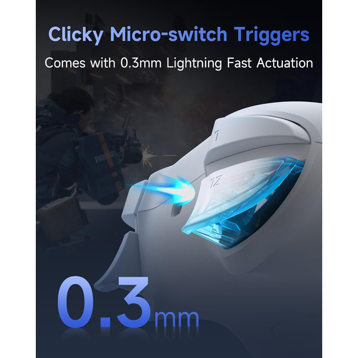 Контролер EasySMX S10 Switch 2 Pro з NFC, змінним D-Pad, магнітними панелями та акумулятором 1200mAh