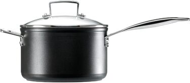 Набір каструль Le Creuset 3 шт. Ø16, 24, 26 см, антипригарне покриття, для всіх типів плит (індукція), антрацит/срібло