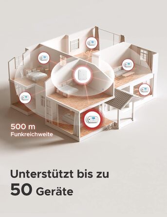 Виявлювач CO X-Sense з LCD-дисплеєм, SBS50, XC01-M (1 шт.) - для дому, з пам'яттю, з базою