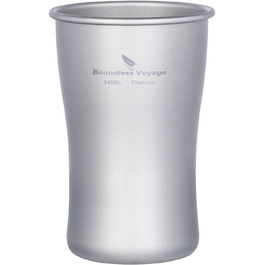 Металевий термопоїльник iBasingo 600мл: кемпінг, пікнік, подорожі - легкий, стійкий, для напоїв