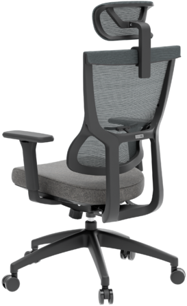 Крісло офісне OfficePro Elegant OC600-B-DG-DG