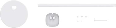 Підставка для SONOS ONE / Play:1 (2 шт.) Conecto CC50596-2, біла, з кабелеуправлінням, висота 71,6 см, до 3 кг