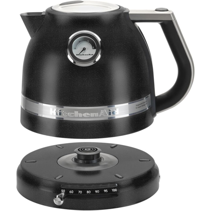 Електричний чайник KitchenAid з регулюванням температури 50-100°C, 1,5L, нержавіюча сталь (Empire)