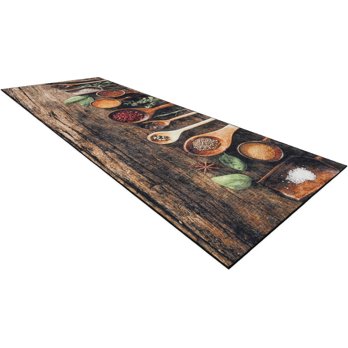 Кухонний килимок килимок для кухні килимок для кухні килимок для спецій, кухонний, протиковзкий - Бежевий 80x200 см 80x200 см Andre 1156 Бежевий