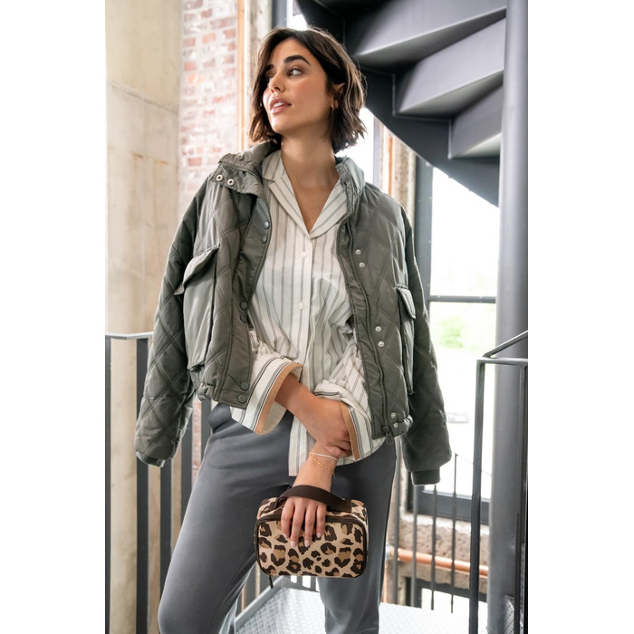 Термосумка Reisenthel Thermocase Leo Macchiato – Компактна сумка-холодильник для косметики, ліків, перекусів та іншого – З водовідштовхувального матеріалу