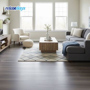 Вініловий підлоговий декор Relaxdays з самоклеючою основою та дизайном під дерево