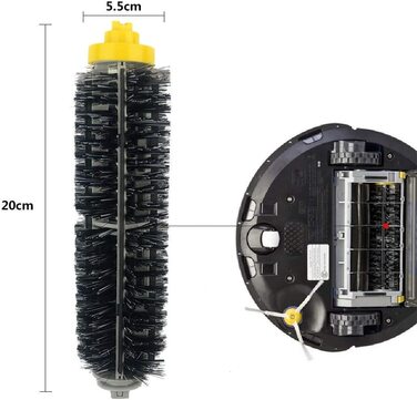 Набір аксесуарів Isincer для iRobot Roomba серії 600 605 615 616 620 621 630 635 650 652 660 665 680 690 695