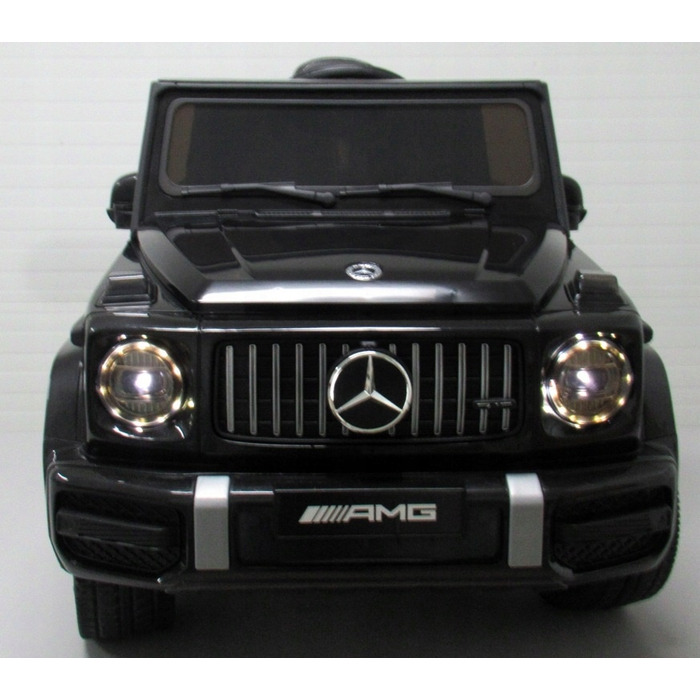 Дитячий електромобіль Mercedes G63 з шкіряним сидінням та пультом керування