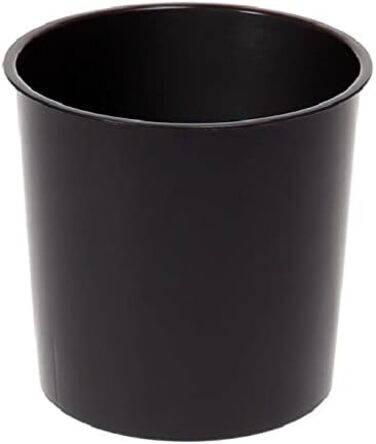 Квітчанка HappyFlower: пластиковий горщик для квітів з вкладишем, кремовий (діаметр 25,5 см, висота 46,5 см)