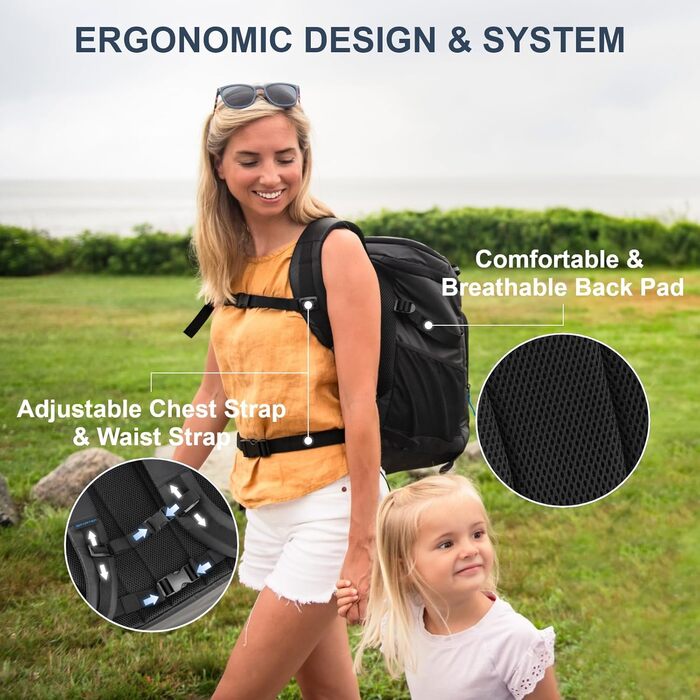 Рюкзак-холодильник SPARTER, 49 доз. об'єм, ізольований, водовідштовхувальний, легкий, для пляжу, подорожей, кемпінгу, обід