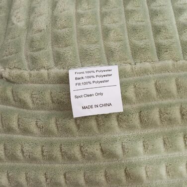 Лезковий крісло-мішок Holawakaka з підлокітниками та спинкою для читання та відпочинку, великий, зелений