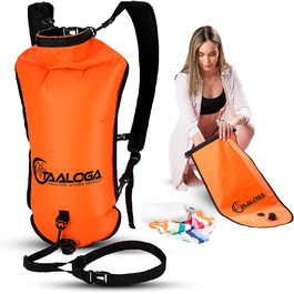 Плавучий буй TAALOGA 2 в 1 і водонепроникний рюкзак / суха сумка / плавання на відкритій воді / ідеально підходить для плавання на відкритій воді / / SUP / Вітрильний спорт веслування на каное / тренування з триатлону