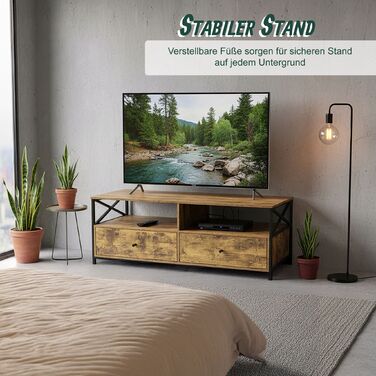 Тумба під телевізор Relaxdays з висувними ящиками