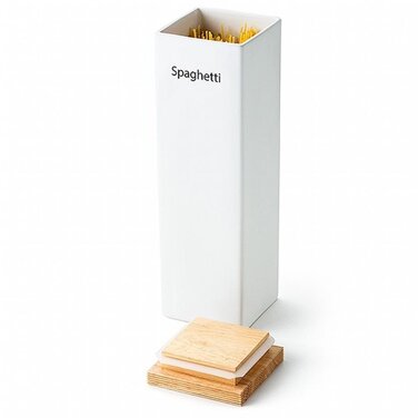 Контейнер для зберігання спагетті з кришкою 10 х 34 см Continenta