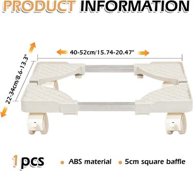 Підставка для комп'ютера SPORWAY: регульована платформа з роликами, під стіл, для корпусу ПК (біла)