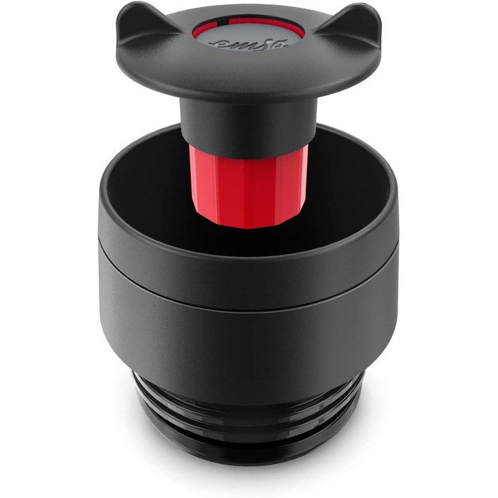 Термокружка Emsa N20210 Travel Mug Classic, 0.36 л, нержавіюча сталь, Petrol | Збереження тепла 4 години, холоду 8 годин | 100% герметична, з невеликим отвором для пиття, придатна для миття в посудомийній машині